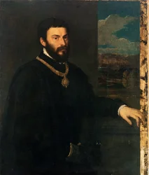 Porträt von Graf Antonio Porcia